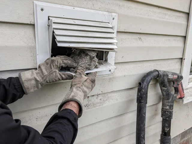 Dryer Exhaust Vent Cleaning in Norton