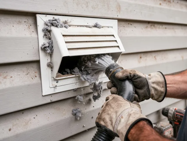 Professional dryer vent cleaning by Norton Dryer Vent Cleaning in Norton