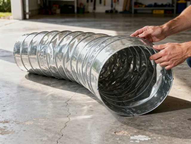 Norton Dryer Vent Cleaning specialist using advanced equipment for thorough duct cleaning in Norton